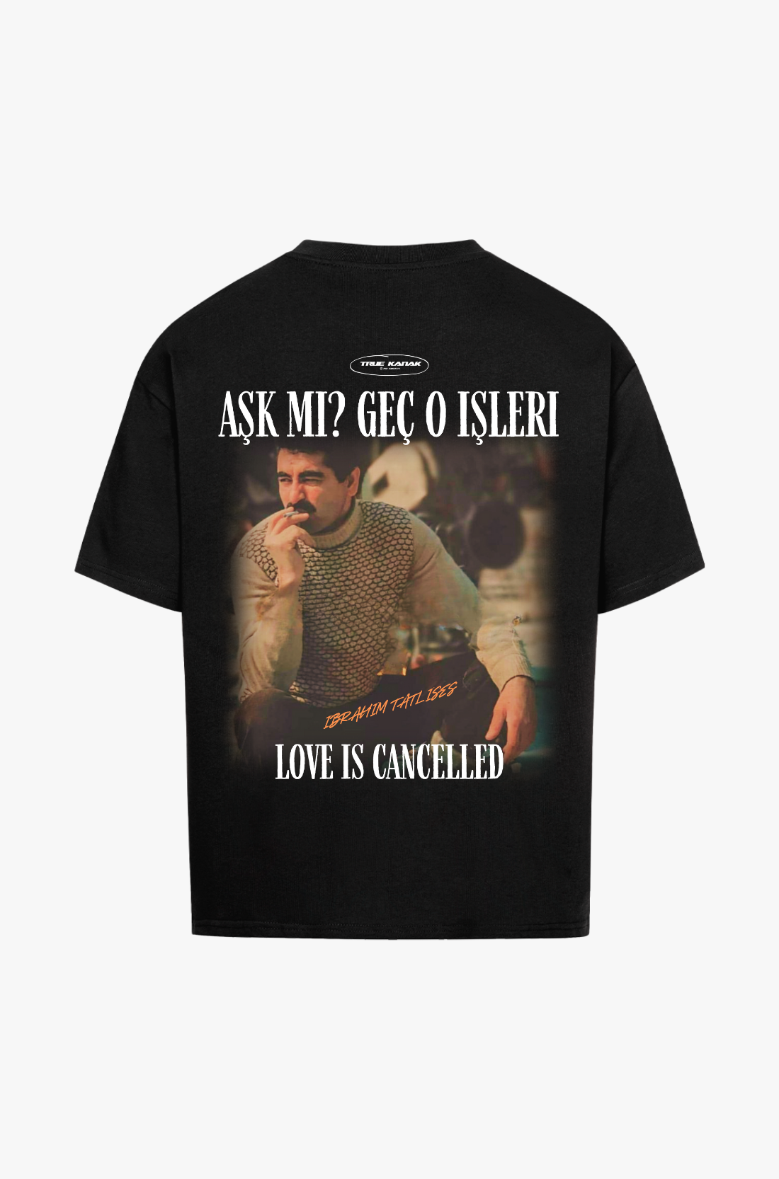 LOVE IS CANCELLED - OVERSIZED SHIRT - TRUE KANAK