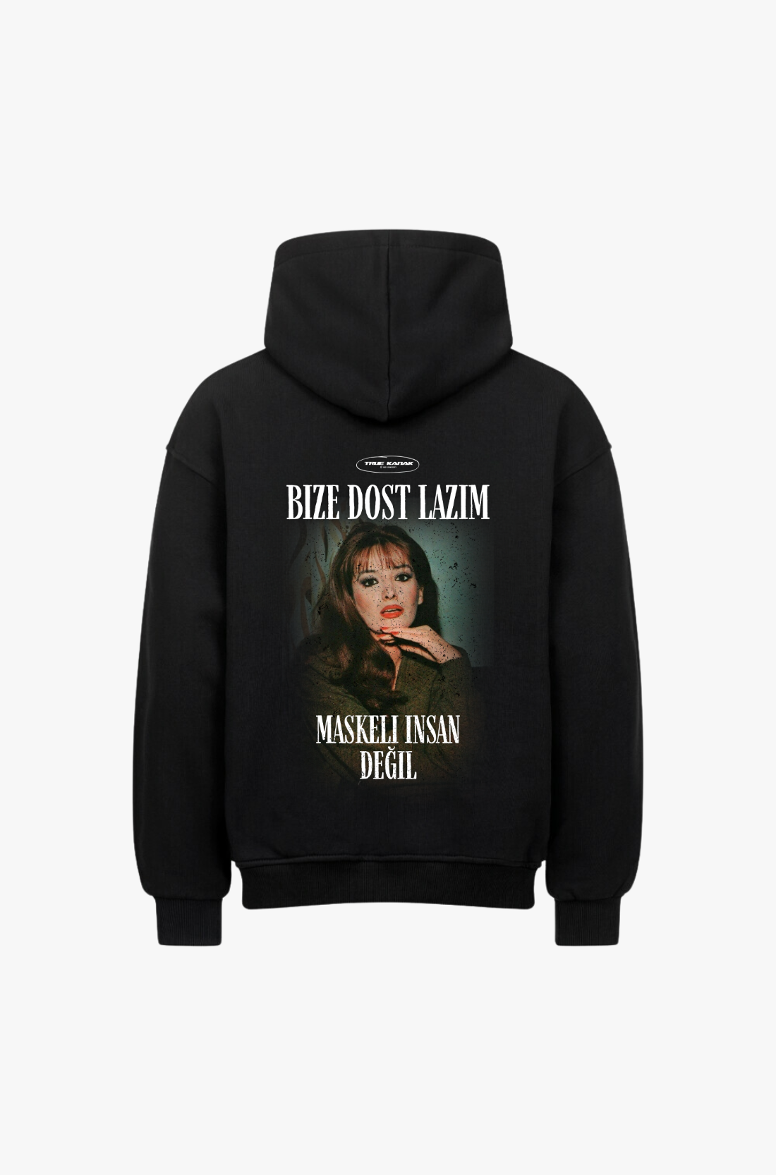 BIZE DOST LAZIM - OVERSIZED HOODIE