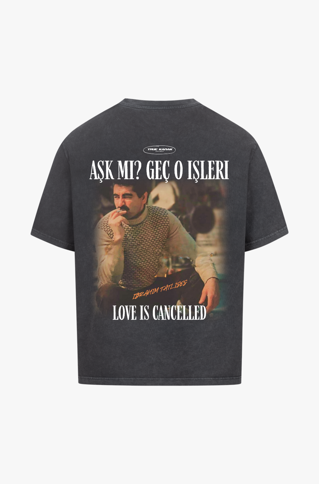 LOVE IS CANCELLED - OVERSIZED SHIRT - TRUE KANAK