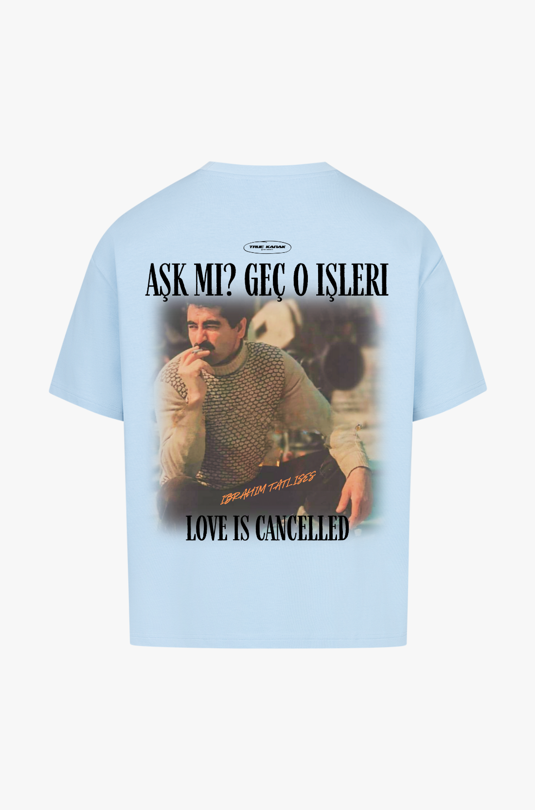 LOVE IS CANCELLED - OVERSIZED SHIRT - TRUE KANAK