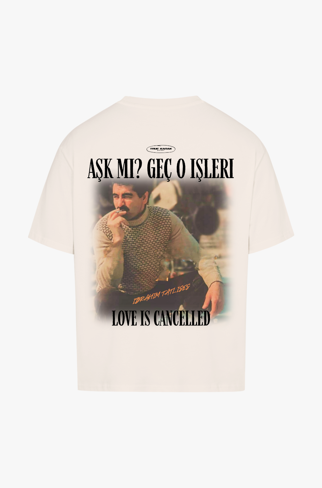 LOVE IS CANCELLED - OVERSIZED SHIRT - TRUE KANAK