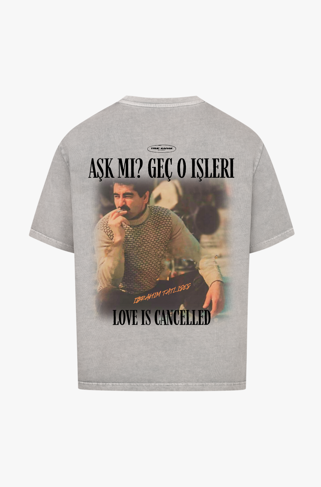 LOVE IS CANCELLED - OVERSIZED SHIRT - TRUE KANAK