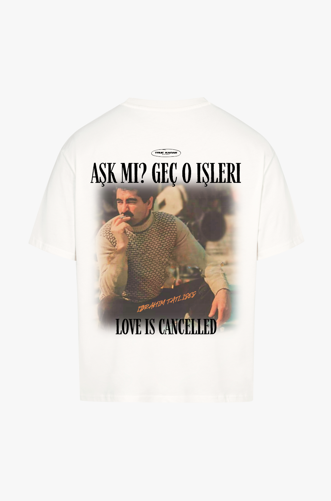 LOVE IS CANCELLED - OVERSIZED SHIRT - TRUE KANAK