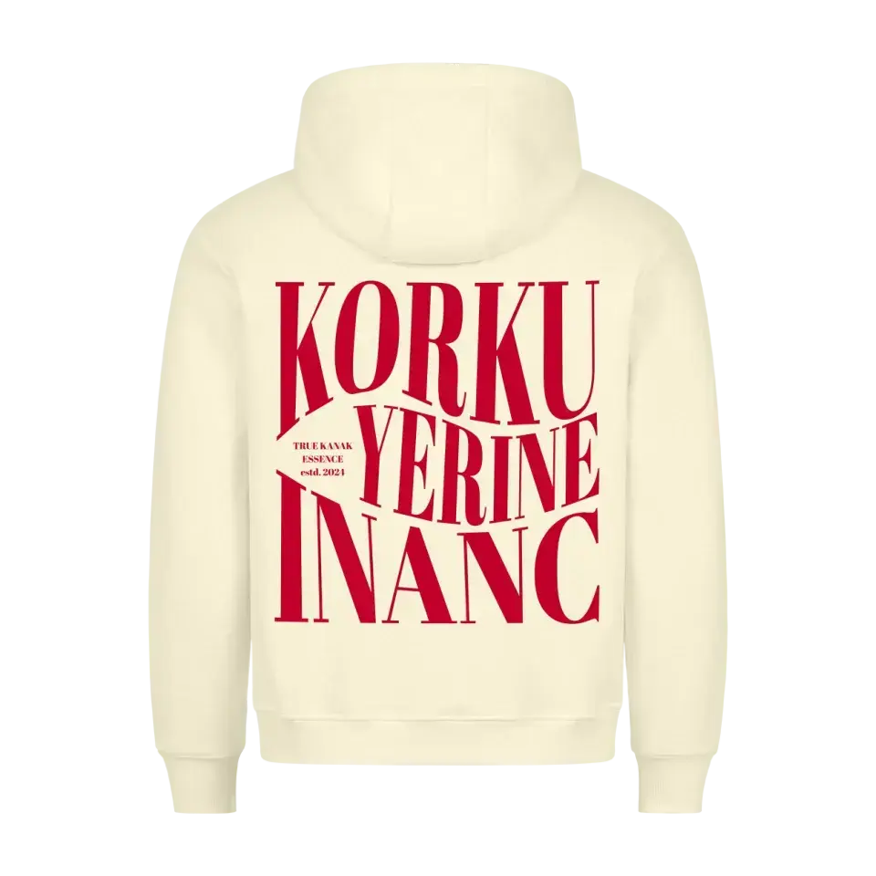 KORKU YERINE INANC - PREMIUM HOODIE Marketprint