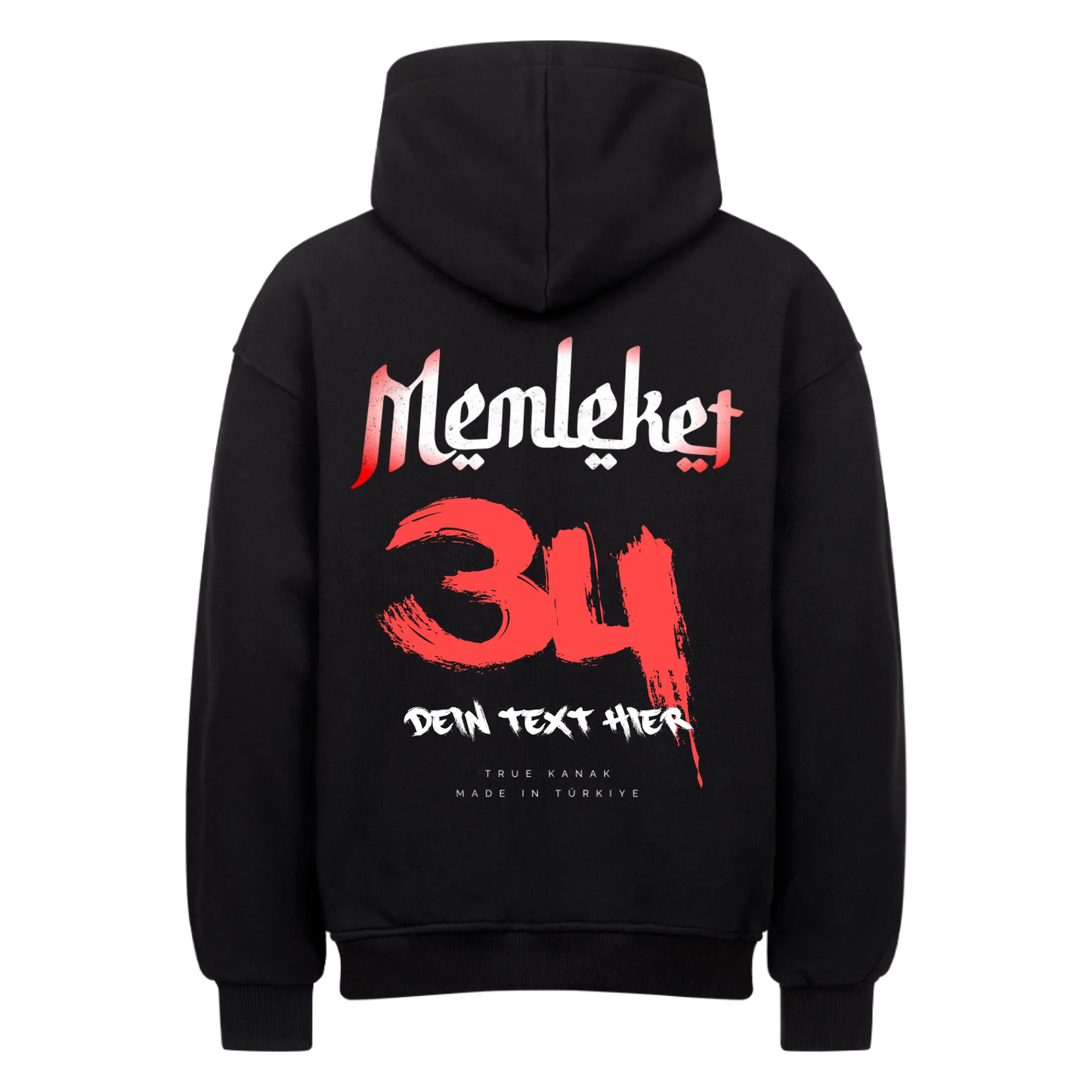 MEMLEKET - OVERSIZED HOODIE (Personalisierbar)