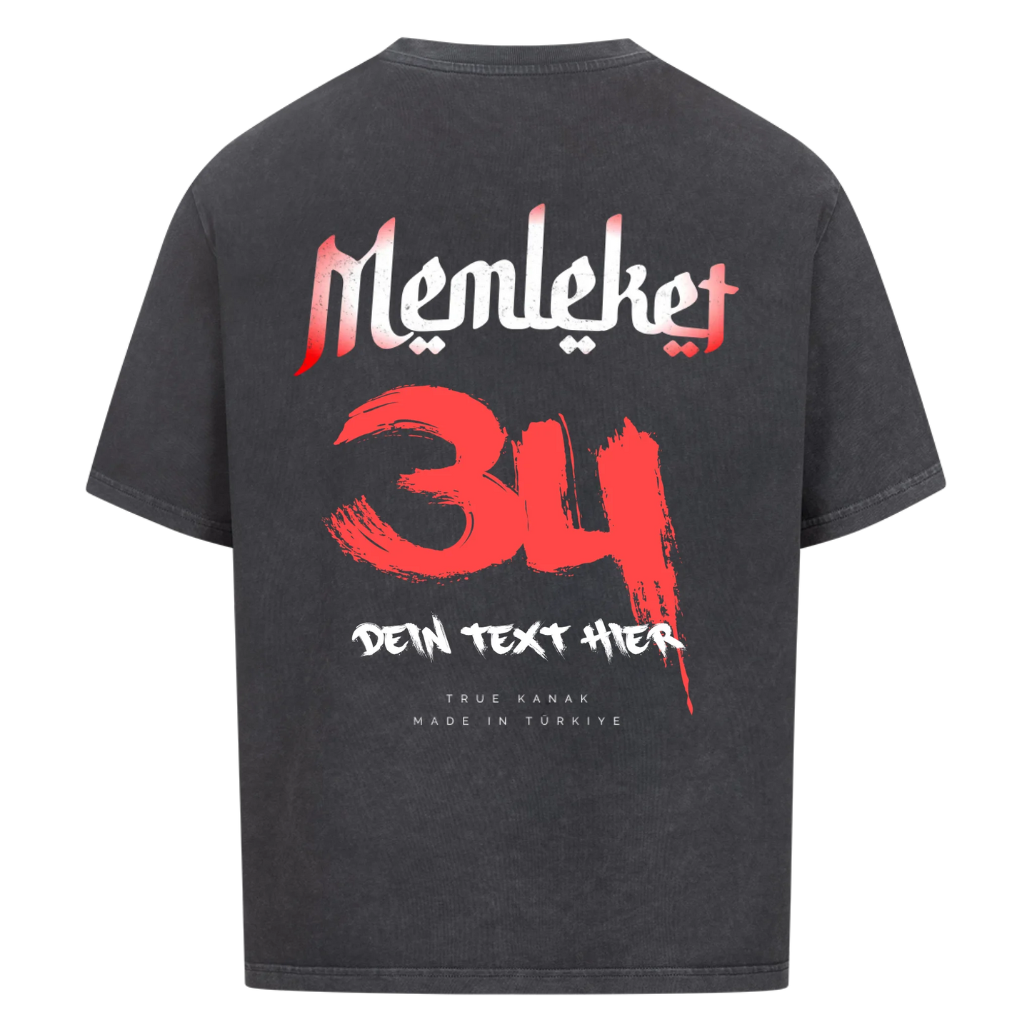 MEMLEKET - OVERSIZED SHIRT (Personalisierbar)