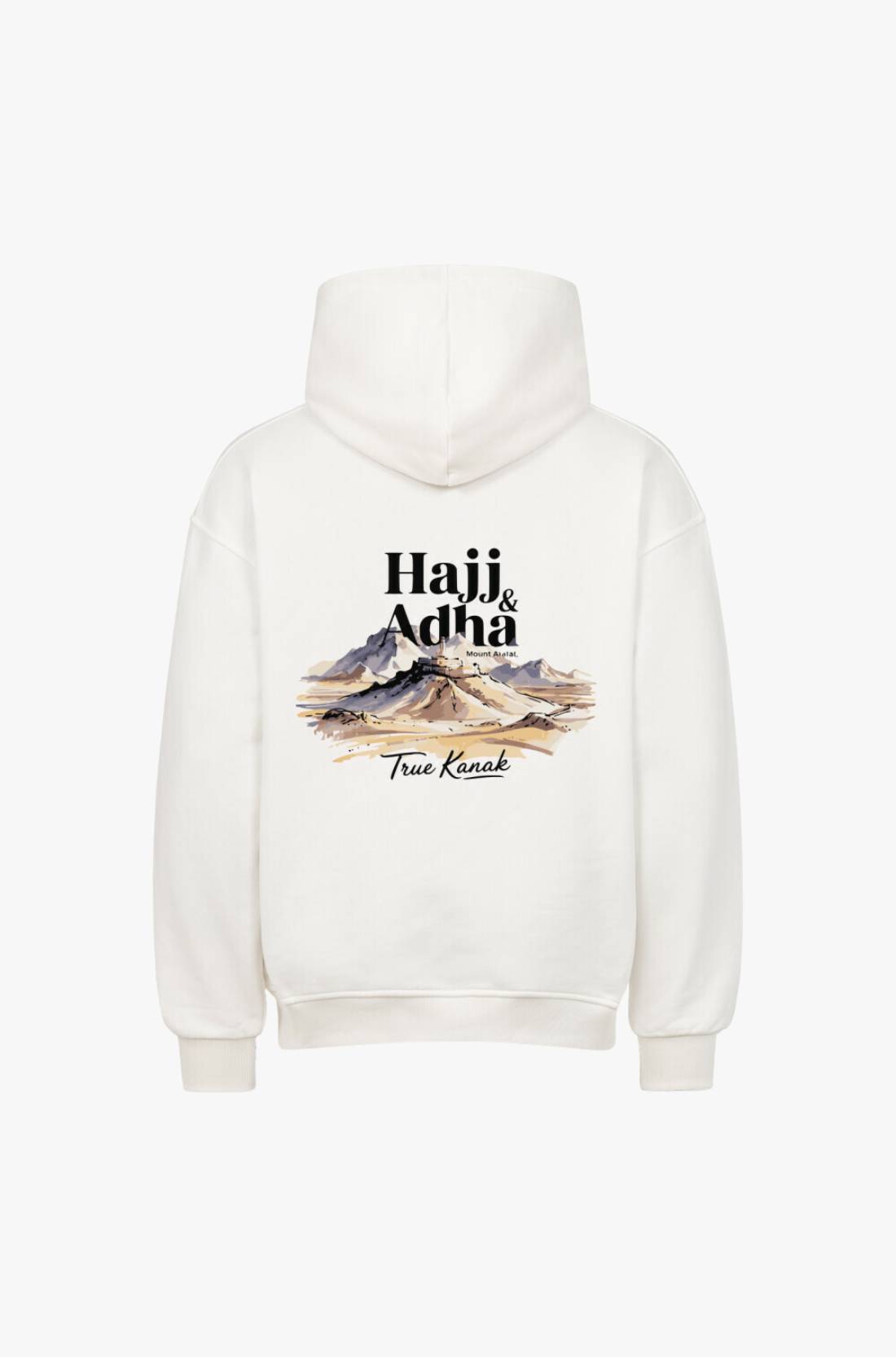 HAJJ & ADHA - OVERSIZED HOODIE - TRUE KANAK
