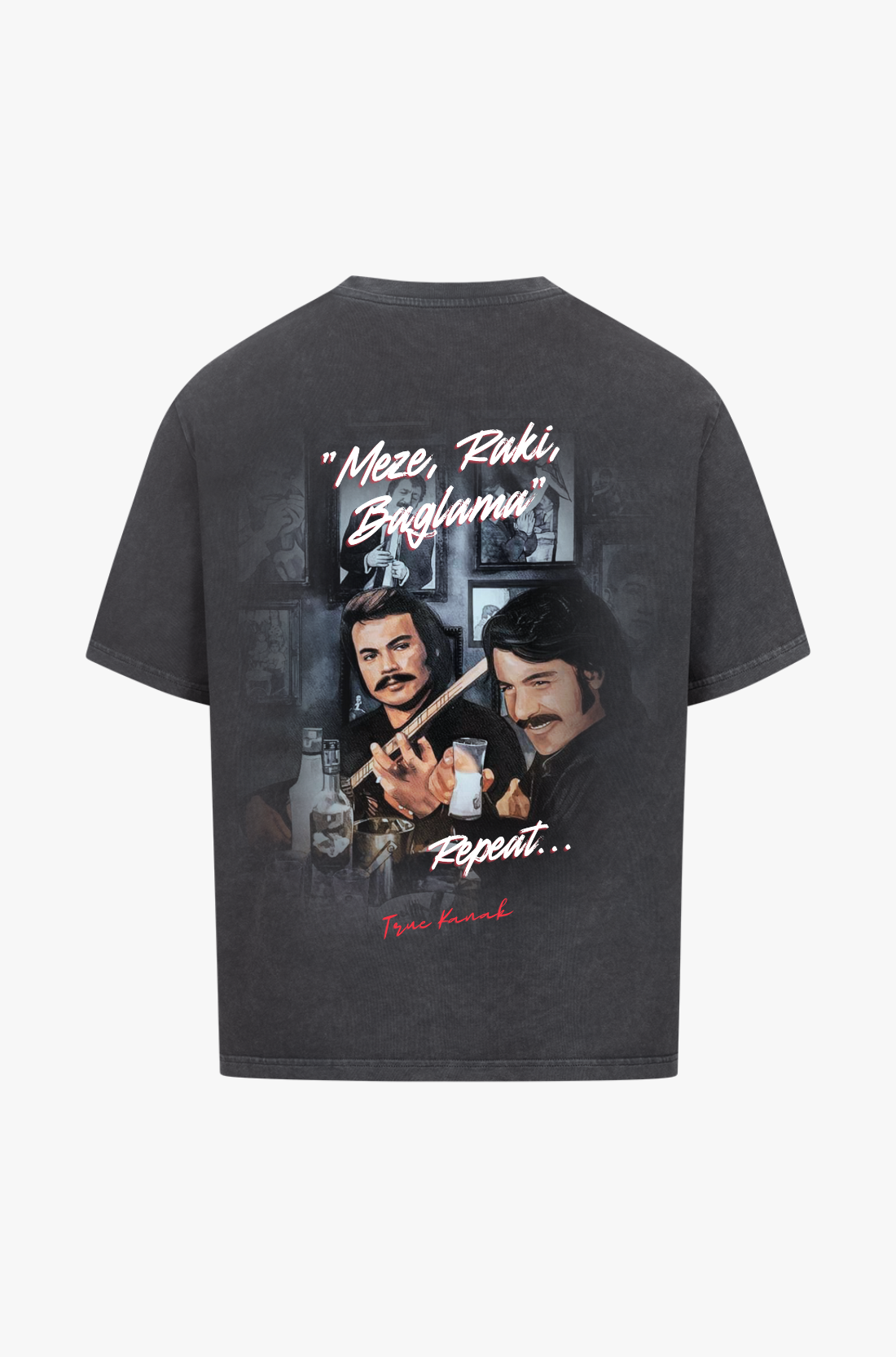 RAKI MEZE BAGLAMA - OVERSIZED SHIRT - TRUE KANAK