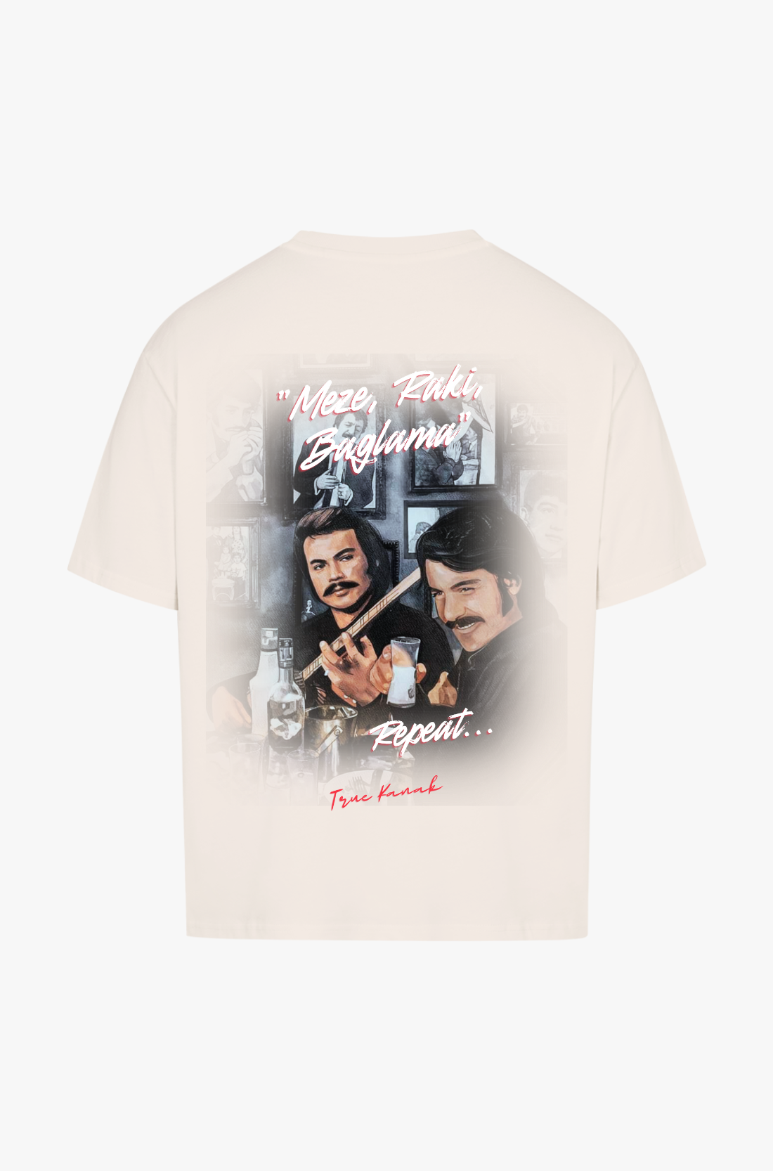 RAKI MEZE BAGLAMA - OVERSIZED SHIRT - TRUE KANAK