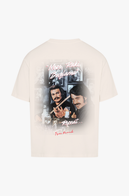 RAKI MEZE BAGLAMA - OVERSIZED SHIRT - TRUE KANAK