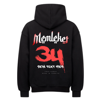 MEMLEKET - OVERSIZED HOODIE (Personalisierbar)