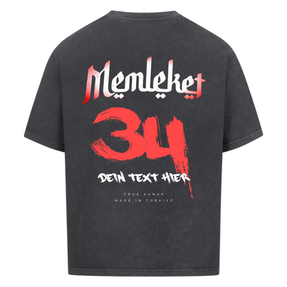 MEMLEKET - OVERSIZED SHIRT (Personalisierbar)