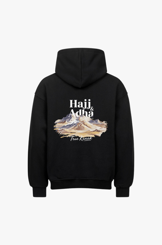 HAJJ & ADHA - OVERSIZED HOODIE - TRUE KANAK