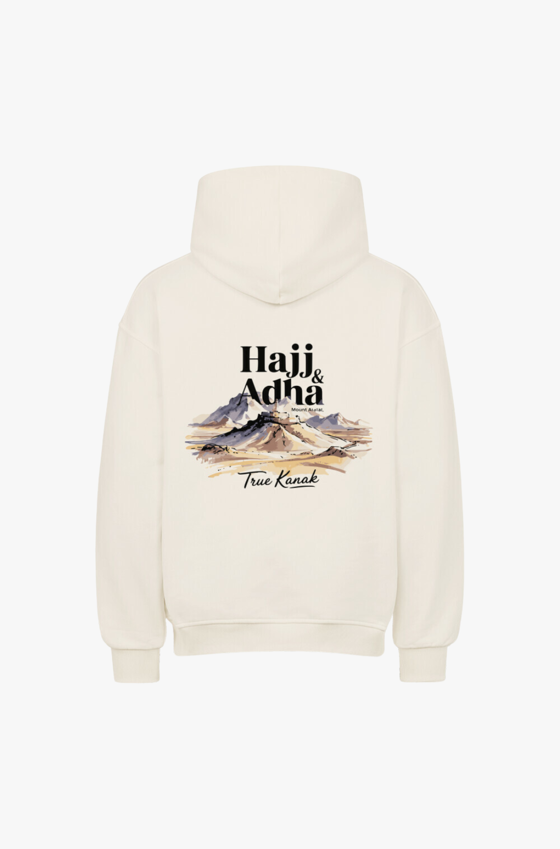 HAJJ & ADHA - OVERSIZED HOODIE - TRUE KANAK