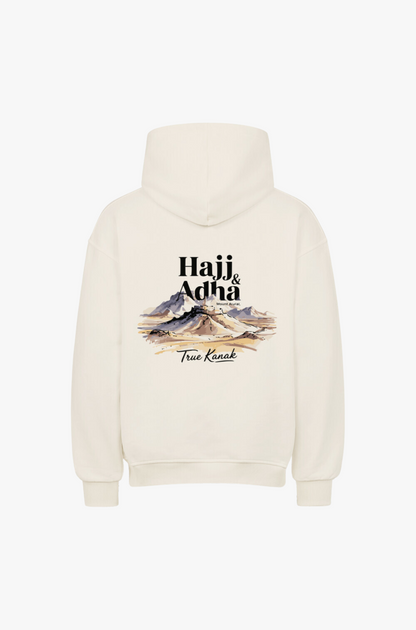 HAJJ & ADHA - OVERSIZED HOODIE - TRUE KANAK