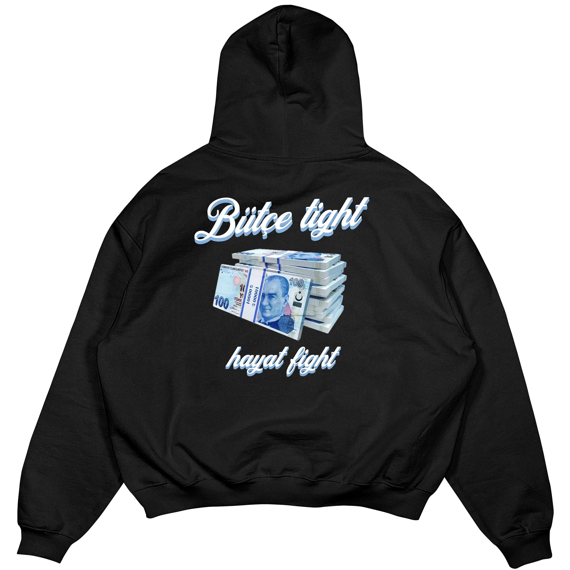 BÜTCE TIGHT HAYAT FIGHT - OVERSIZED HOODIE MarketPrint
